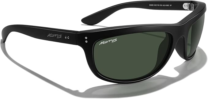 MERRY'S Wrap Around Sport Polarized Sunglasses for Men Women Driving Fishing UV400 Protection