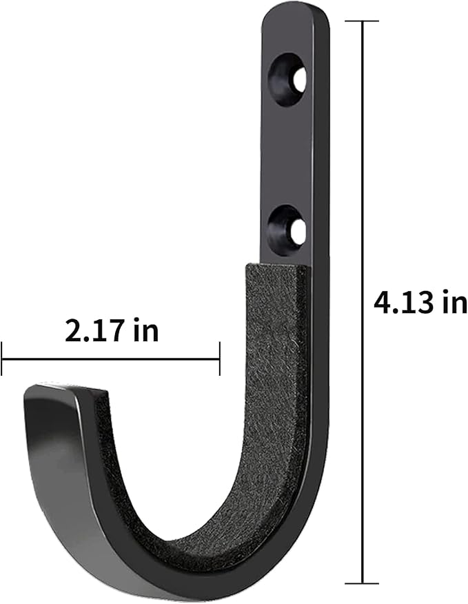 Metal Gun Rack Storage Rifles Shotgun Hooks Wall Mount Hangers for Any Rifles Shotguns Archery Bow with Soft Padding and Heavy Duty Steel…
