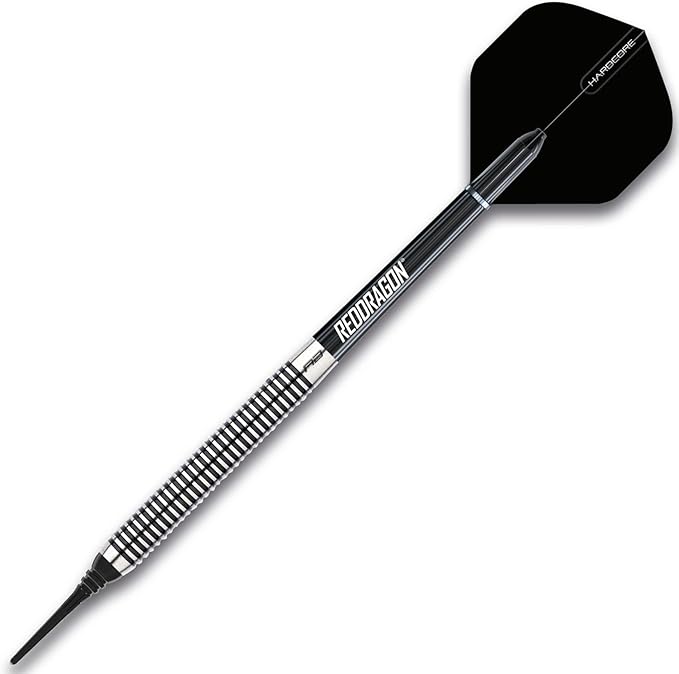 RED DRAGON Axis Professional Darts Set - 85% Tungsten Darts with Flights, Shafts & Wallet - Available in Multiple Colors, Soft Tip 18g and Steel Tip 24g - 28g