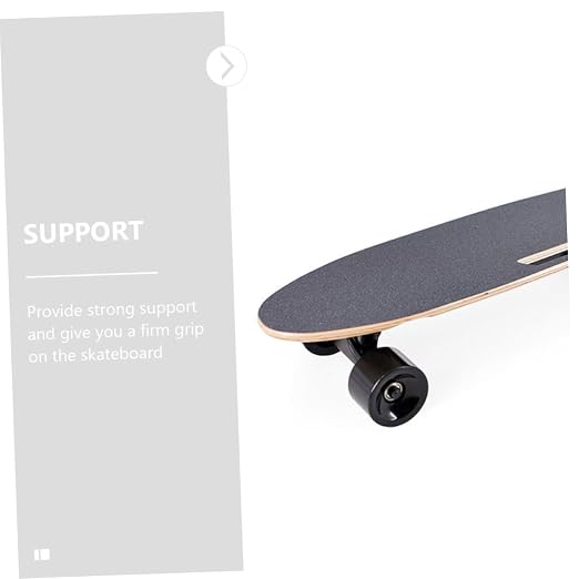 3Pcs Wear Resistant Grip Tape for Skateboards Replaceable Skateboard Sandpaper with Reliable Viscosity for Convenient Use and Enhanced Grip