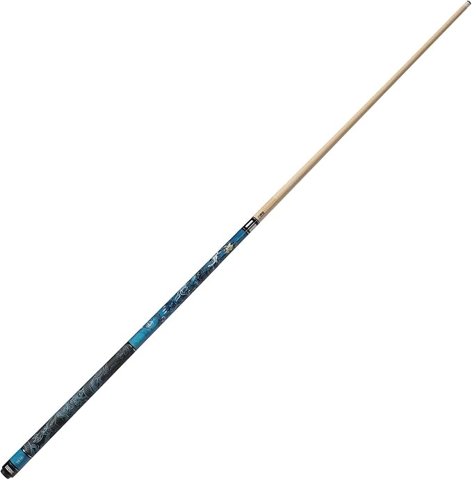CUESOUL 19oz Pool Cue with Black case,13mm Tip,58inches Mythological Symbols Pattern 4 Styles