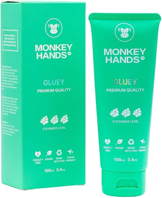 MONKEY HANDS MonkeyHands Gel Grip Pole Dance, Calisthenics, Rings, Parkour, Gymnastics, Padel, Tennis and More - High Performance - Skin Friendly, Vegan
