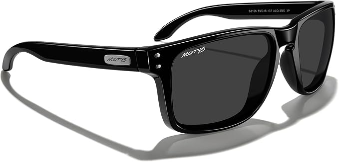 MERRY'S Polarized Square Sunglasses for Sports Driving Fishing Glasses UV400 Protection S3166