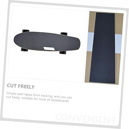 3pcs Replaceable Grip Tapes for Skateboards High Traction Sandpaper Easy to Apply Non- for Skateboard