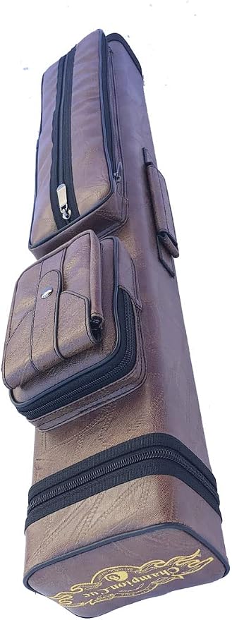 Champion Instroke Leatherette Cue Cases 4x6 Holds 4 Butts and 6 shafts Pool cue