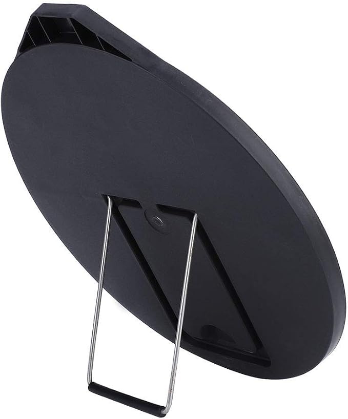 Golf Mirror, 360Degrees Full Swing Putting Convex 25cm/9.8in Diameter Practice Training Aid with Adjustable Angle Stable Stand for Beginners and Enthusiasts