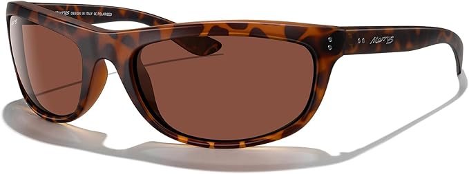 MERRY'S Wrap Around Sport Polarized Sunglasses for Men Women Driving Fishing UV400 Protection