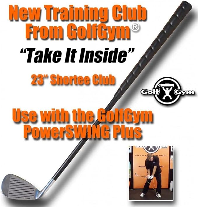 Shortee 23" Training Club - Swing Training Aid and Portable Club for Off-season Conditioning Practice - Perfect for Every Golfer