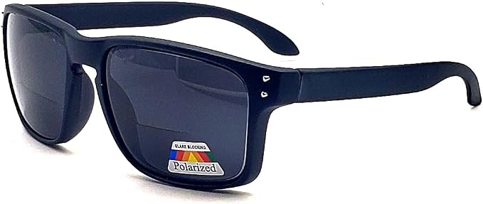 Polarized & Bifocal Reader Sunglasses for Men Women, Wrap Sports Sun Reading Glasses UV Protection