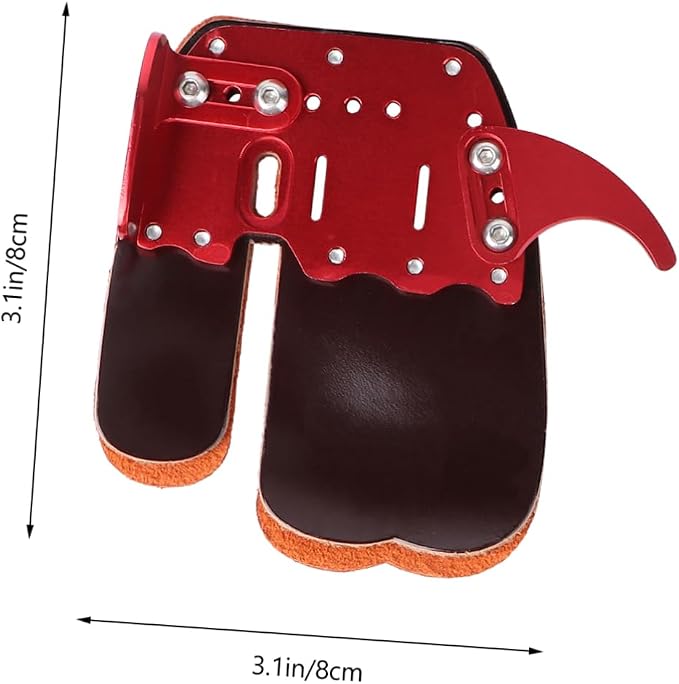 BESPORTBLE 2 Pcs Finger Braces Finger Protector Finger Sleeves Protective Hand Gear Bow and Arrow Finger Guard