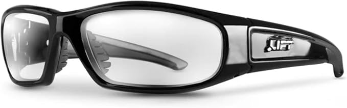 LIFT Safety Switch Safety Glasses | ANSI Z87.1 Rated | Anti-Fog Polycarbonate Lenses | UV-A/B/C Protection | TR-90 Frame
