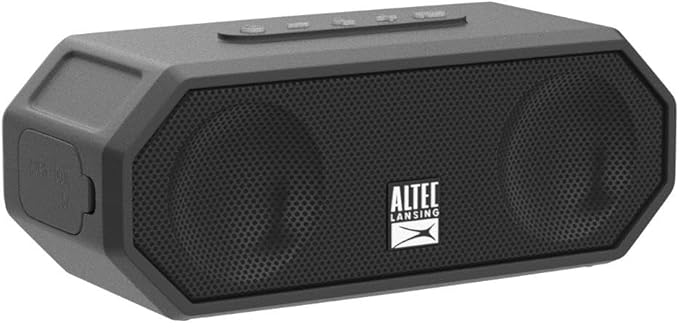 Altec Lansing - Portable Bluetooth Speaker, Waterproof IP67