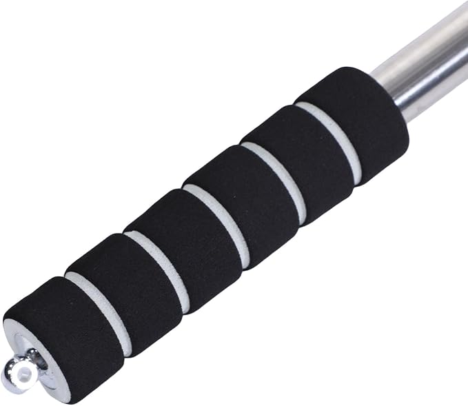 Golf Ball Retriever, 8.5ft Telescopic Stainless Steel Lightweight Golf Ball Grabber, Club Scooper with Anti Slip Handle for Water Hazards and Course Use