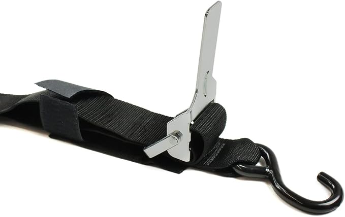 DC Cargo Mall 2" x 84" Transom Tie Down Straps – Heavy-Duty Boat Trailer Straps for Bass Boats, Jet Skis & More, Secure Fit, Easy to Use - Marine Boat Accessories