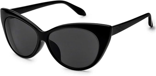 Fuisetaea Outdoor Cat Eye Distance Polarized Myopia Sunglasses Womens Driving Nearsighted Glasses