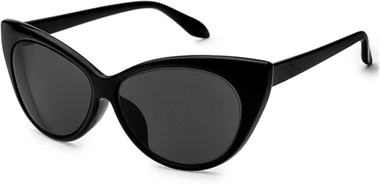 Fuisetaea Outdoor Cat Eye Distance Polarized Myopia Sunglasses Womens Driving Nearsighted Glasses