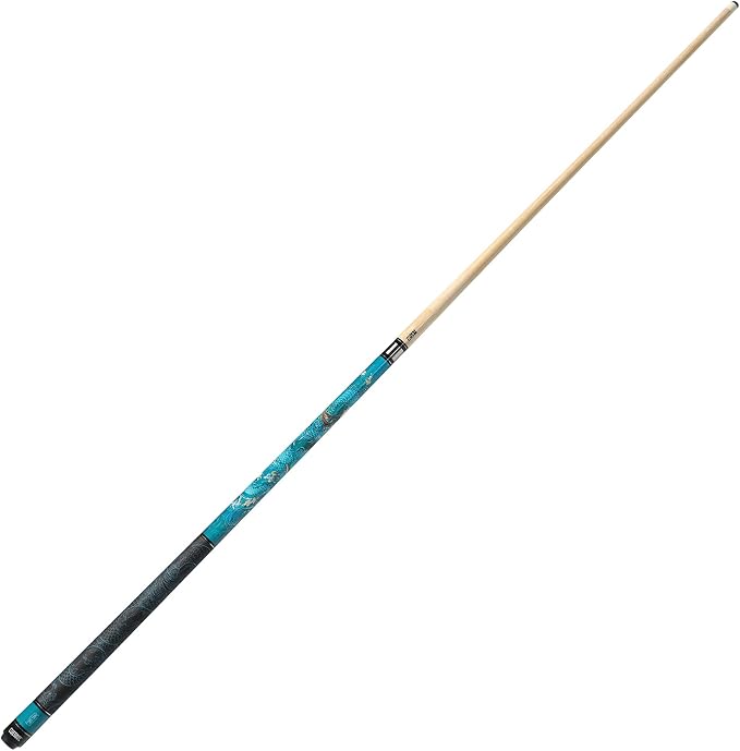 CUESOUL 19oz Pool Cue with Black case,13mm Tip,58inches Mythological Symbols Pattern 4 Styles