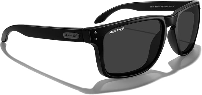 MERRY'S Polarized Square Sunglasses for Sports Driving Fishing Glasses UV400 Protection S3166
