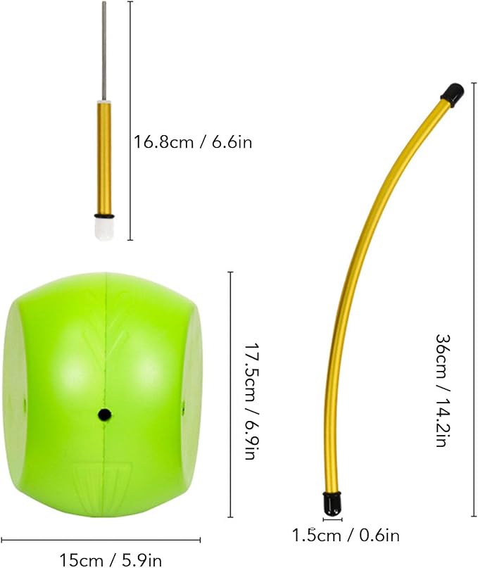 Swing Trainer Aid Practice Ball, Portable Swing Trainer Aid Ball for Golf Swing Posture Training and Coordination