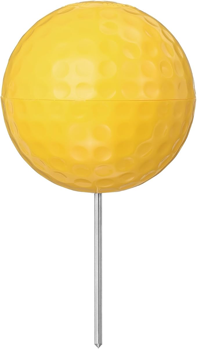 Golf Tee Markers, Plastic Position Ball Markers, Golf Ball Marker-Fitting for (Driving Range Boundary Markings/Area Markings)