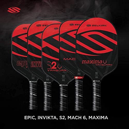 Selkirk Sport Vanguard Hybrid Pickleball Paddle | Carbon Fiber Pickleball Paddle with a Polypropylene X5 Core | Pickleball Rackets