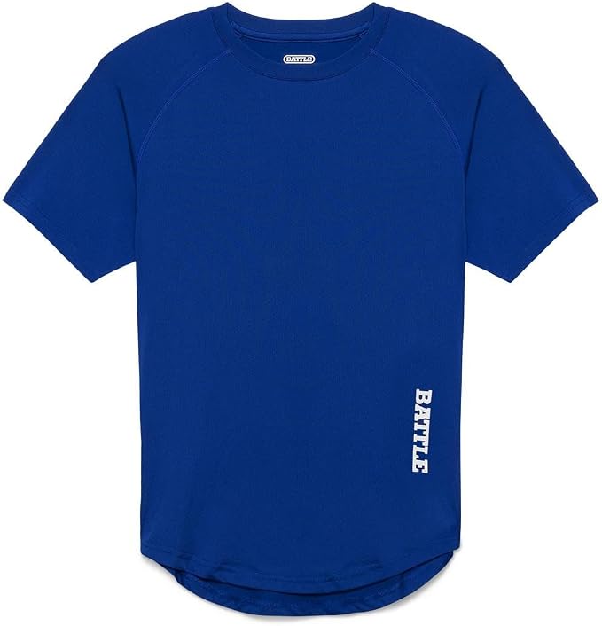 Battle Sports Speed Workout Short Sleeve Shirt, Athletic Training Bodybuilding Shirts Gym T-Shirt