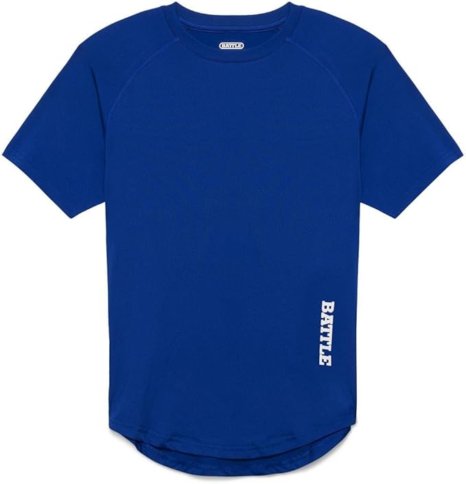 Battle Sports Speed Workout Short Sleeve Shirt, Athletic Training Bodybuilding Shirts Gym T-Shirt