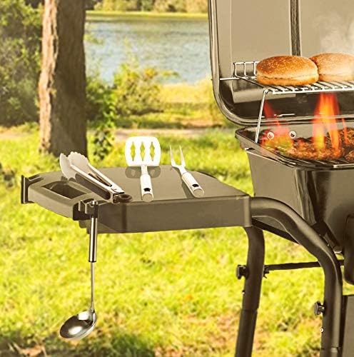 Wealers Camp Kitchen Cooking Utensil Set Travel Organizer Grill Accessories Portable Compact Gear for Backpacking BBQ Camping Hiking Travel Cookware Kit Water Resistant Case