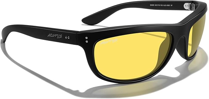 MERRY'S Wrap Around Sport Polarized Sunglasses for Men Women Driving Fishing UV400 Protection
