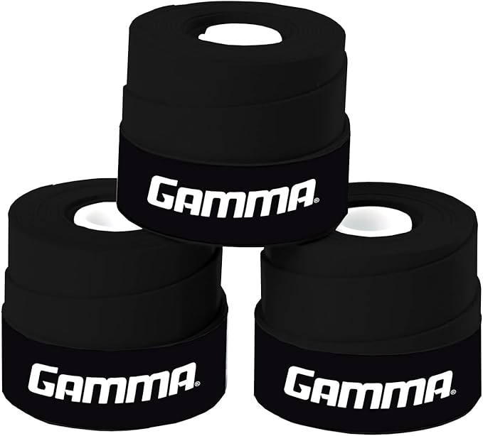 Gamma Sports Supreme Overgrip for Tennis, Pickleball, Squash, Badminton, and Racquetball Racquets, Multiple Pack Sizes and Colors