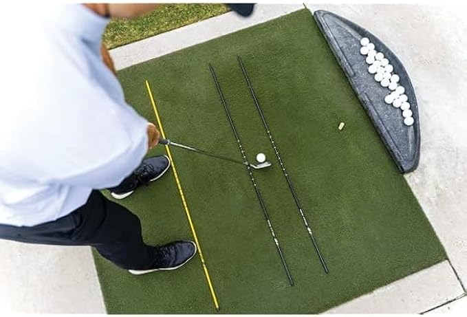 SKLZ Golf Alignment Sticks Training Aid with 3 Sticks