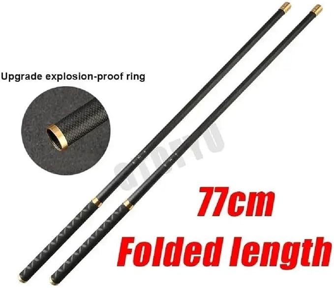 Tenkara Rod 18-30FT Carbon Fiber Telescopic Travel Fishing Pole