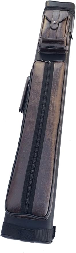 Champion Instroke Leatherette Cue Cases 4x6 Holds 4 Butts and 6 shafts Pool cue