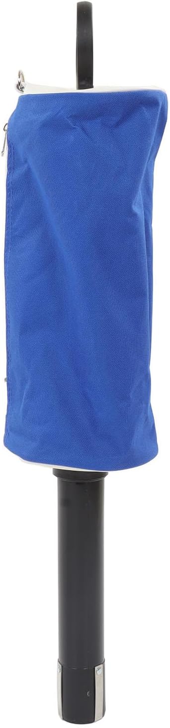 Golf Ball Retriever with Detachable Plastic Tube, Golf Balls Pickup Bag, Holds Up to 80 Balls, Rubber Handle for Easy Collection on Course or Practice Range