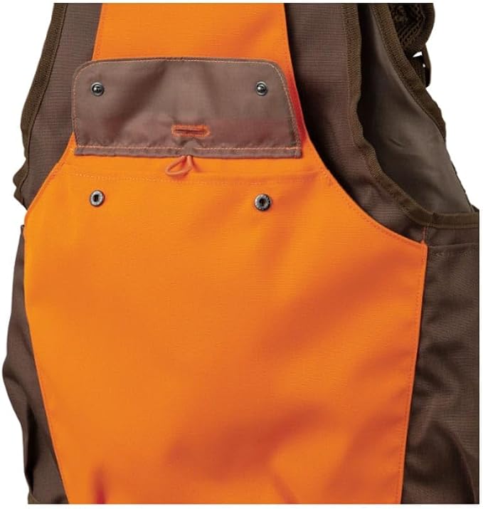 Beretta Men's Outlander Durable Water-Resistant Front-Load Capable Upland Hunting Strap Vest with Game Bag & Waterbag Holder