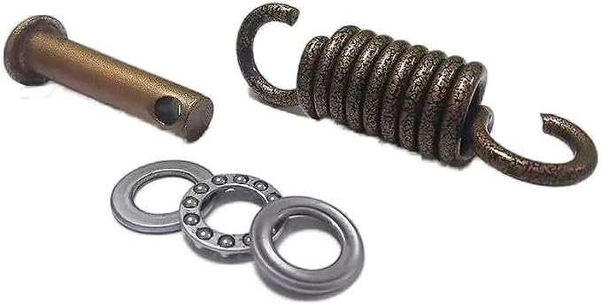Hanging Kit for Egg Chair Swing Hammocks - Includes Spring, Pin Plug, Silencer Ring - 350lb/158KG Capacity - Suitable for Egg Chairs, Basket Swings and Porch Swings