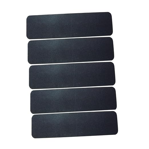 FAVOMOTO 5pcs Hanzhy Skateboard Grip Tape Sheets Slip Sandpaper Tape for Skateboard Longboard