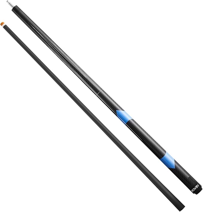 VEVOR Pool Cue, Pool Stick, 58 inch Billiard Pools Cue Stick with Multi-Layer Tip & ABS Connection Ring, Cues Sticks for Professional Pool Table, Bar, Home, Office