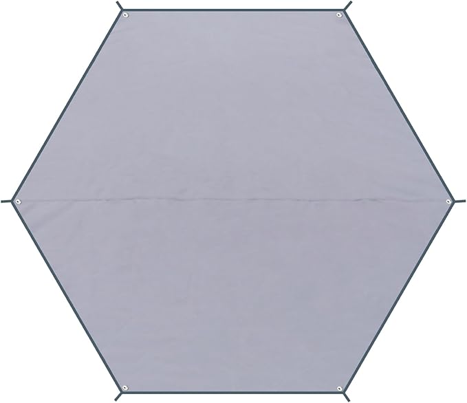 Azarxis Hammock Camping Tarp Rain Fly, Waterproof Tent Shelter Awning Sunshade Cloth Picnic Mat for Outdoor Hiking Beach Backpacking - Included Guy Lines & Stakes