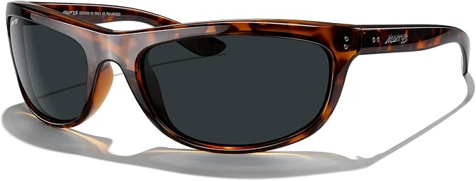 MERRY'S Wrap Around Sport Polarized Sunglasses for Men Women Driving Fishing UV400 Protection
