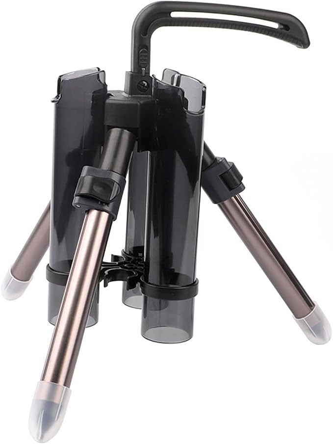 3-Tude Portable Fishing Rod Holder - Stand Holds Up to 3 Rods, Outdoor Fishing Gear Equipment Organizer