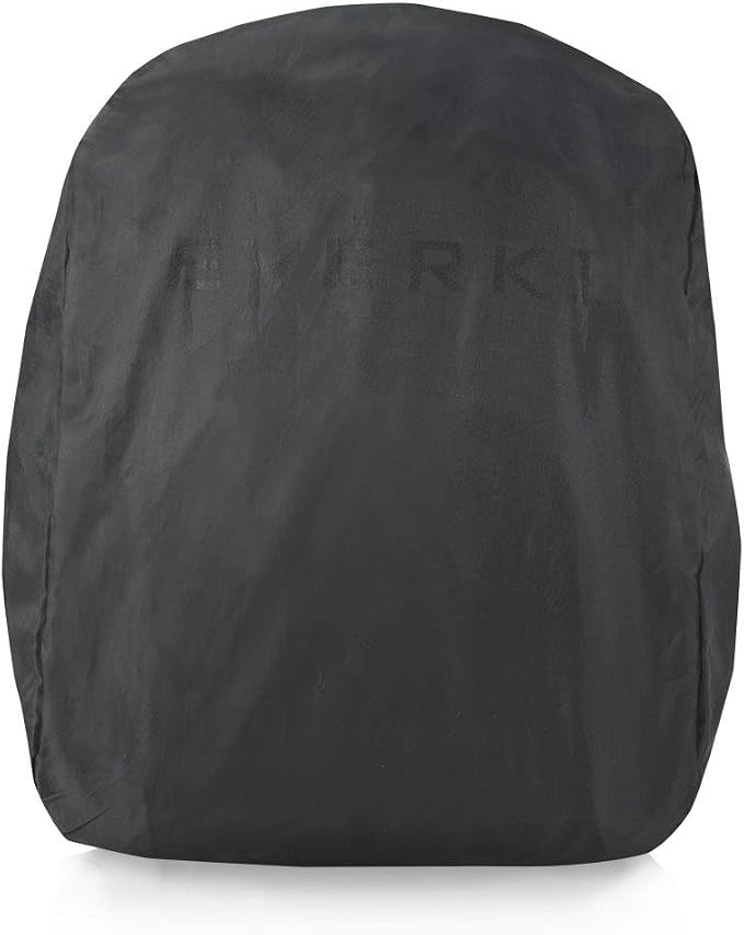 EVERKI Travel Backpack Rain Cover - Black Outdoor Back Pack Raincover, Ideal Travelling Backpack Cover, Anti Slip Lightweight Raincover for Bagpacks, Bookbag Shield, Perfect Travel Bagpack Accessories