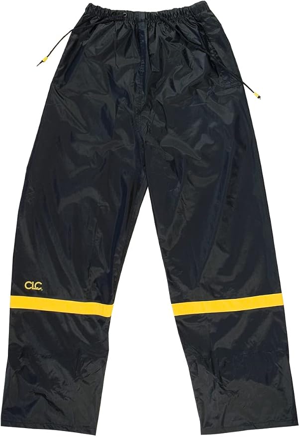 CLC Custom Leathercraft Climate Gear R103 Black 3 Piece Nylon Rain Suit 3XL