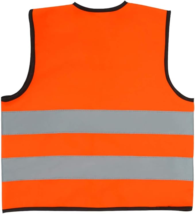 AIEOE Kids High Visibility Safety Vest Reflective Running Lightweight Traffic Walking Breathable Construction Vest