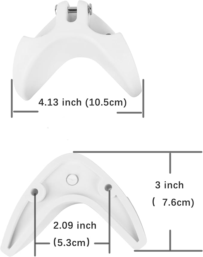 Boat Cooler Mounting Kit White Universal Cooler Tie Down Kit,Fits Most Brands Secures Stops Sliding Fast Removal , Include 4 Corner Pieces, 2 Quick-Connect Stretch Straps