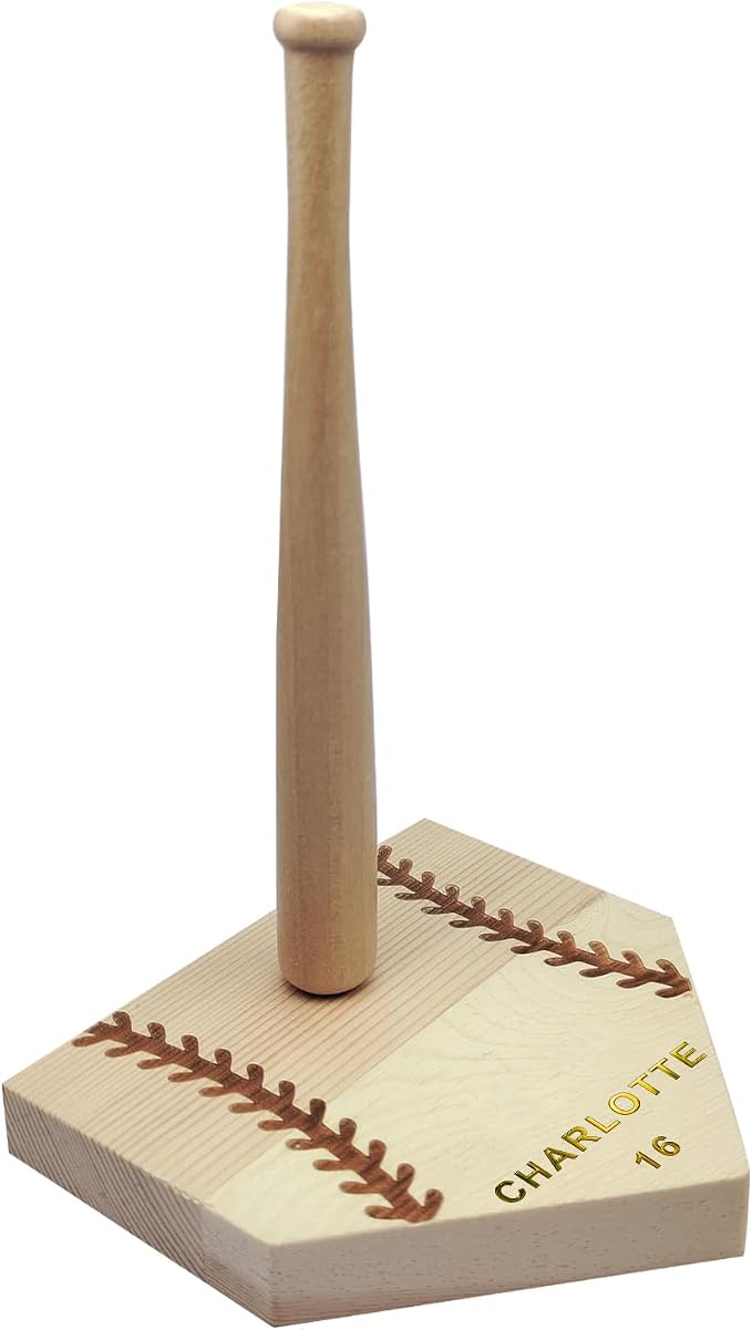 Championship Ring Display Case Baseball Ring Holder Accessories Softball Gifts League Trophy Sports Memorabilia Man Cave Decor Home Plate