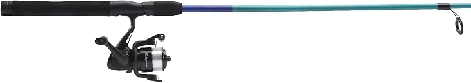 Shakespeare Catch More Fish Spinning Reel and Fishing Rod Combo with Kit