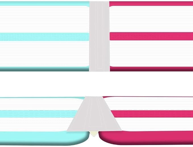 3ft/40 inches Length Air Gymnastics Tumble Mat Track Connector Tape For Inflatable Tumbling Gymnastics/Yoga/Taekwondo/Training/Home Use/Camping/Cheerleading/Water recreation Mats
