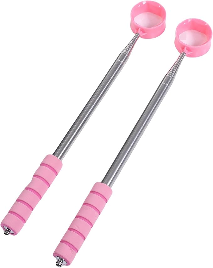 Golf Ball Retriever, 8.5ft Telescopic Stainless Steel Lightweight Golf Ball Grabber, Club Scooper with Anti Slip Handle for Water Hazards and Course Use