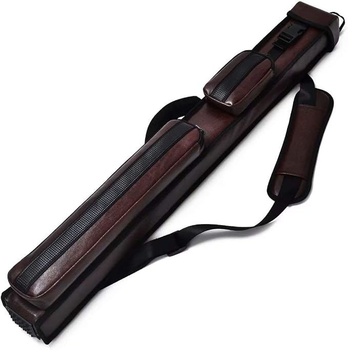 Champion 2X2,2X3,3X4 Nylon/Leatherette Billiard Pool Cue Stick Hard Case
